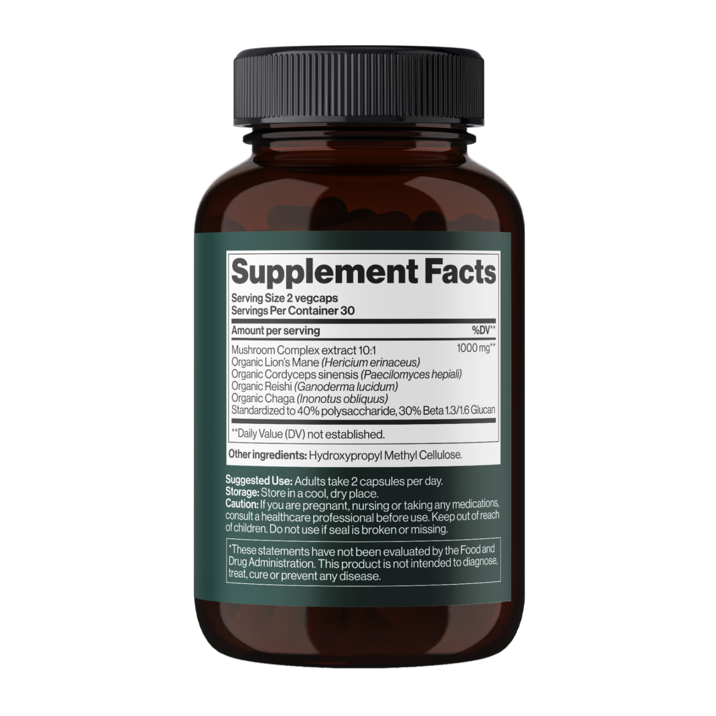 Mind shi Organic 4Mushroom Complex Extract 10:1 MSH-04411