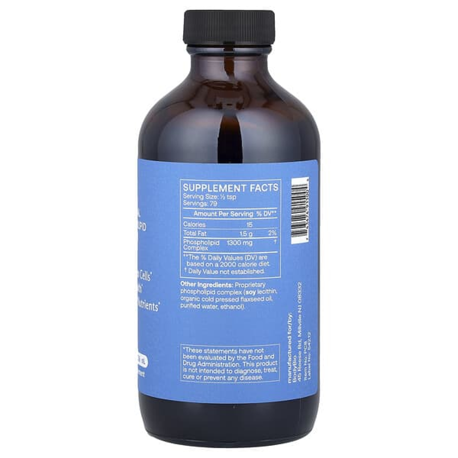 BodyBio, ФК, липосомальный фосфолипидный комплекс, 236 мл (8 жидк. унций)