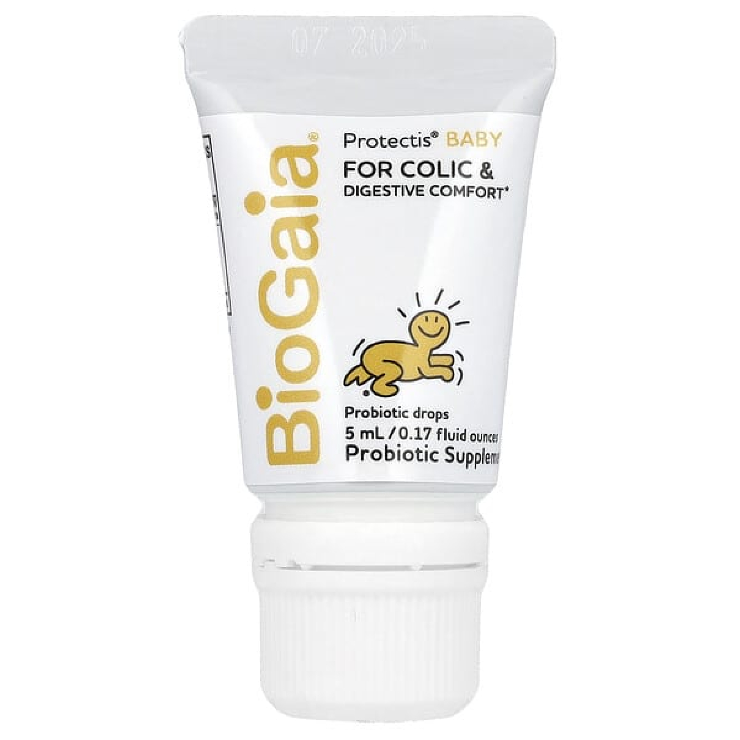 BioGaia, Protectis Baby, пробиотик в каплях для детей, 100 млн КОЕ, 5 мл (0,17 жидк. унции)