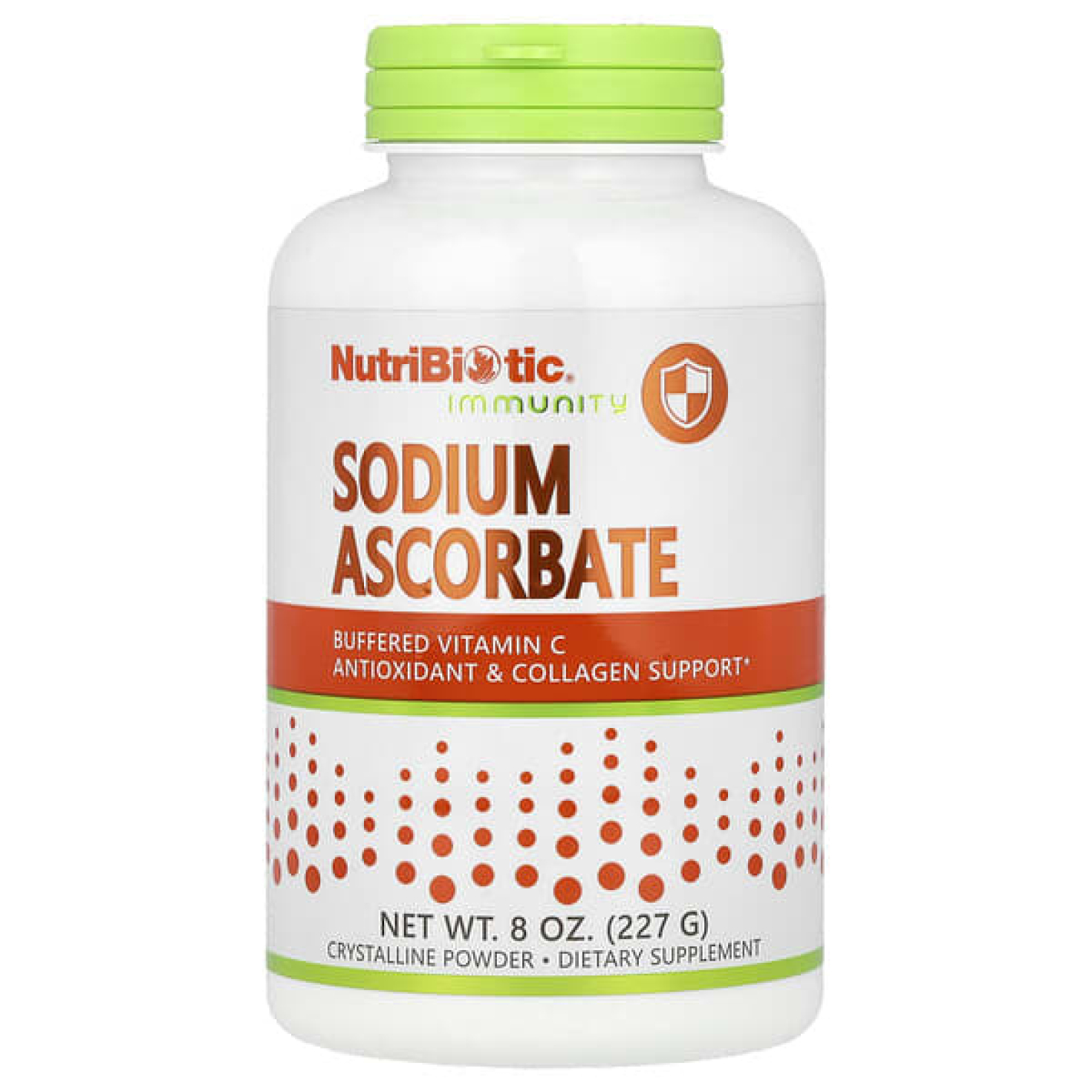 NutriBiotic, Immunity, аскорбат натрия, кристаллический порошок, 227 г (8 унций)