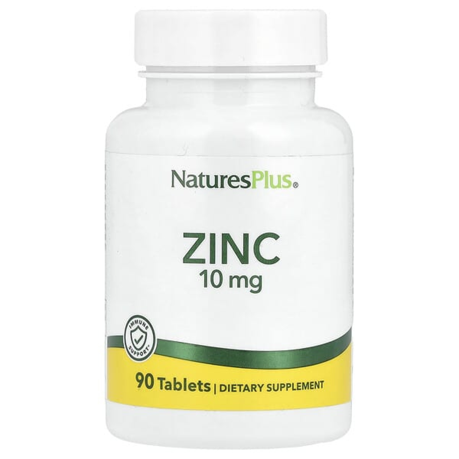 NaturesPlus, Цинк, 10 мг, 90 таблеток