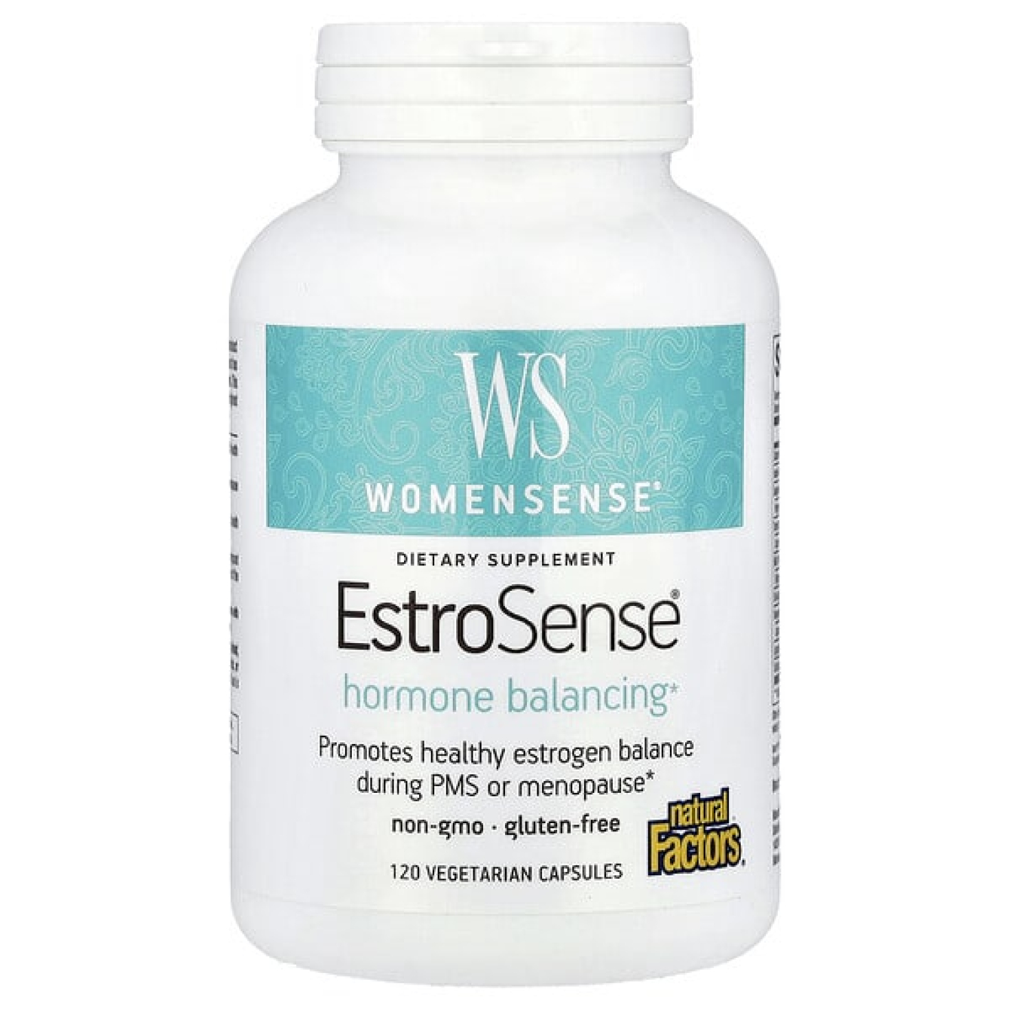 Natural Factors, WomenSense®, EstroSense®, 120 вегетарианских капсул
