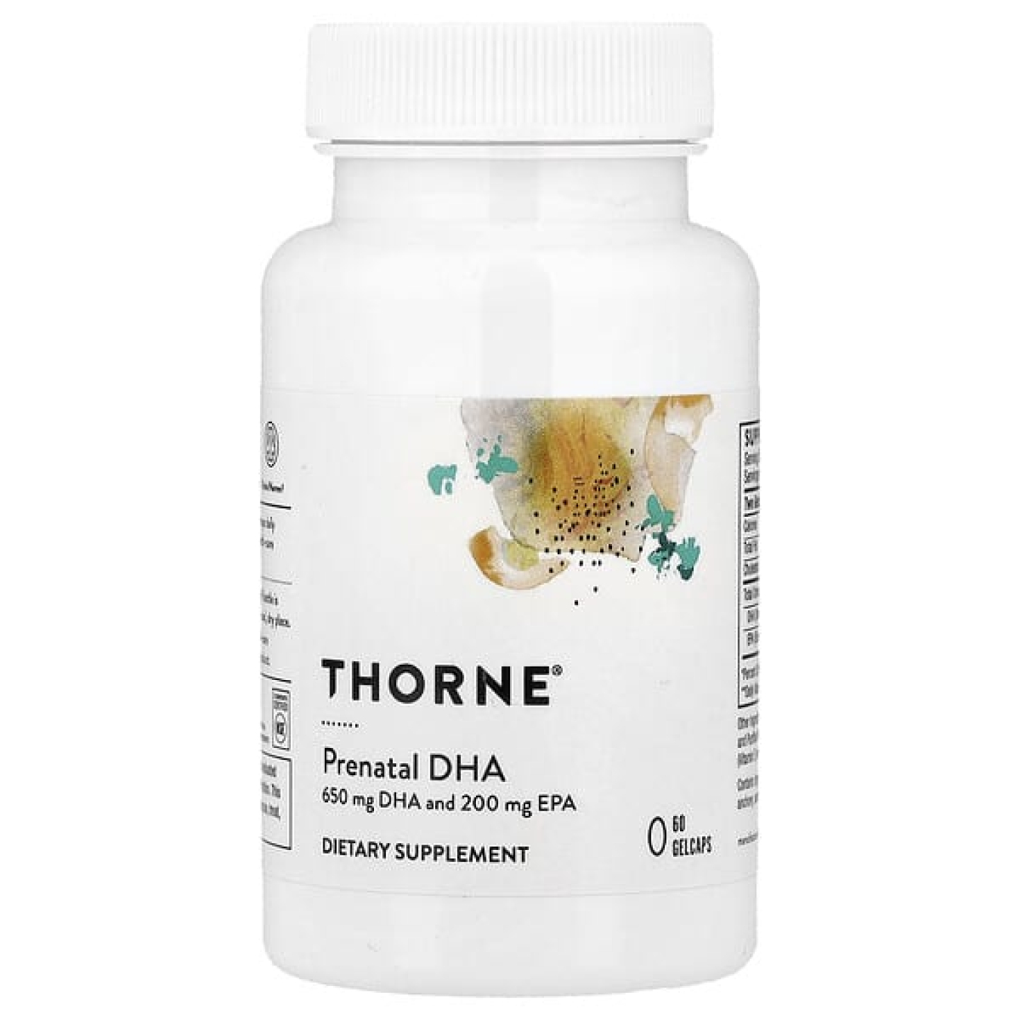 Thorne, Пренатальная ДГК, 60 капсул